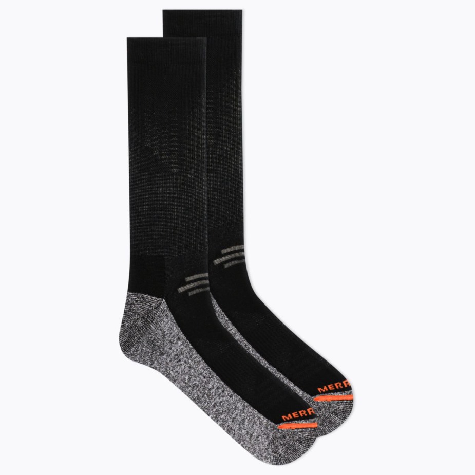 Active Work Crew Zokni 3 Csomagos Merrell Fekete