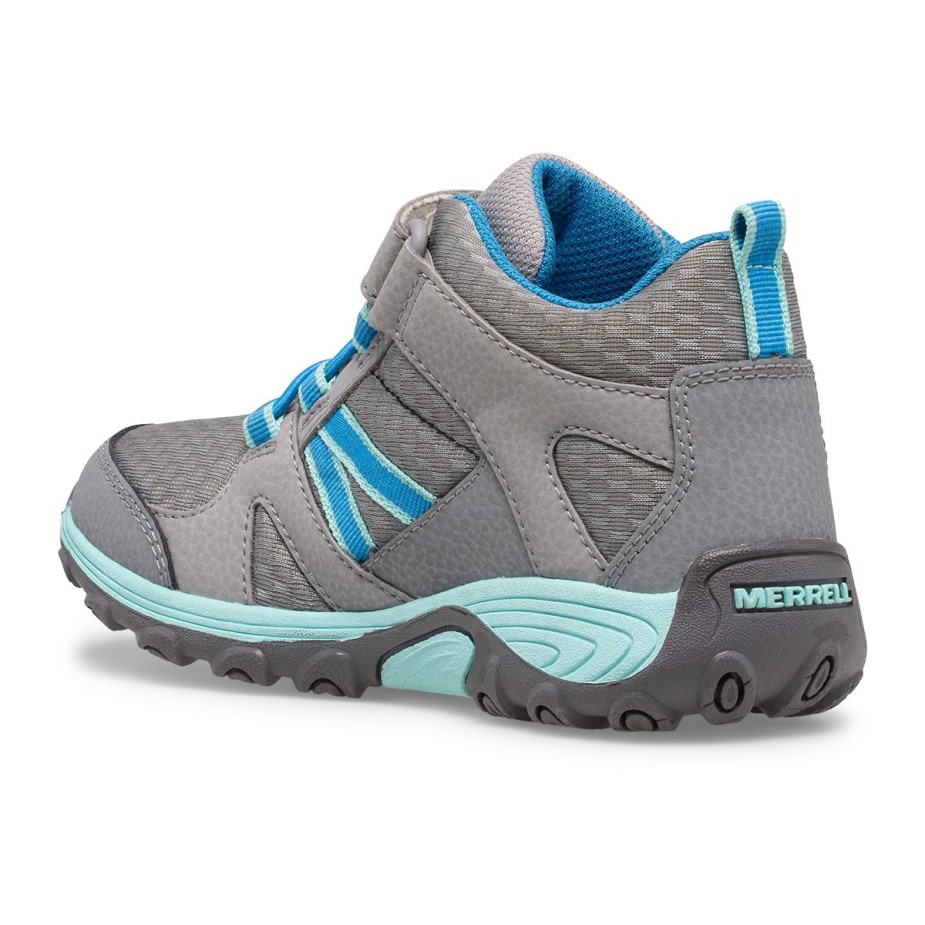 Nagy Gyerek Outback Mid Boot Merrell Szürke Kék