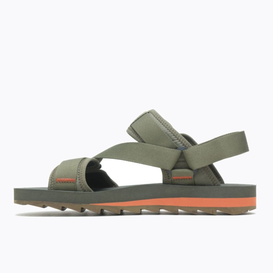 Férfi Alpesi Pántos Merrell Oliva