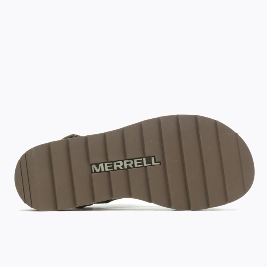Férfi Alpesi Pántos Merrell Oliva