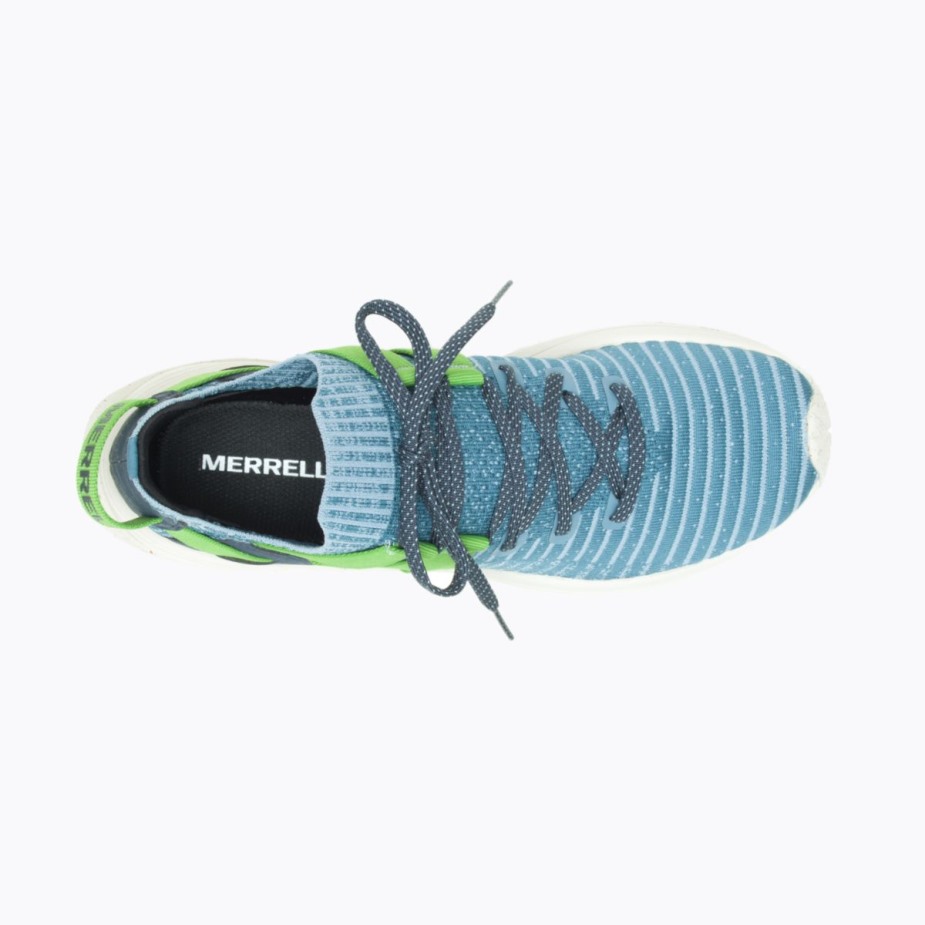 Férfi Embark Csipke Tornacipő Merrell Stonewash