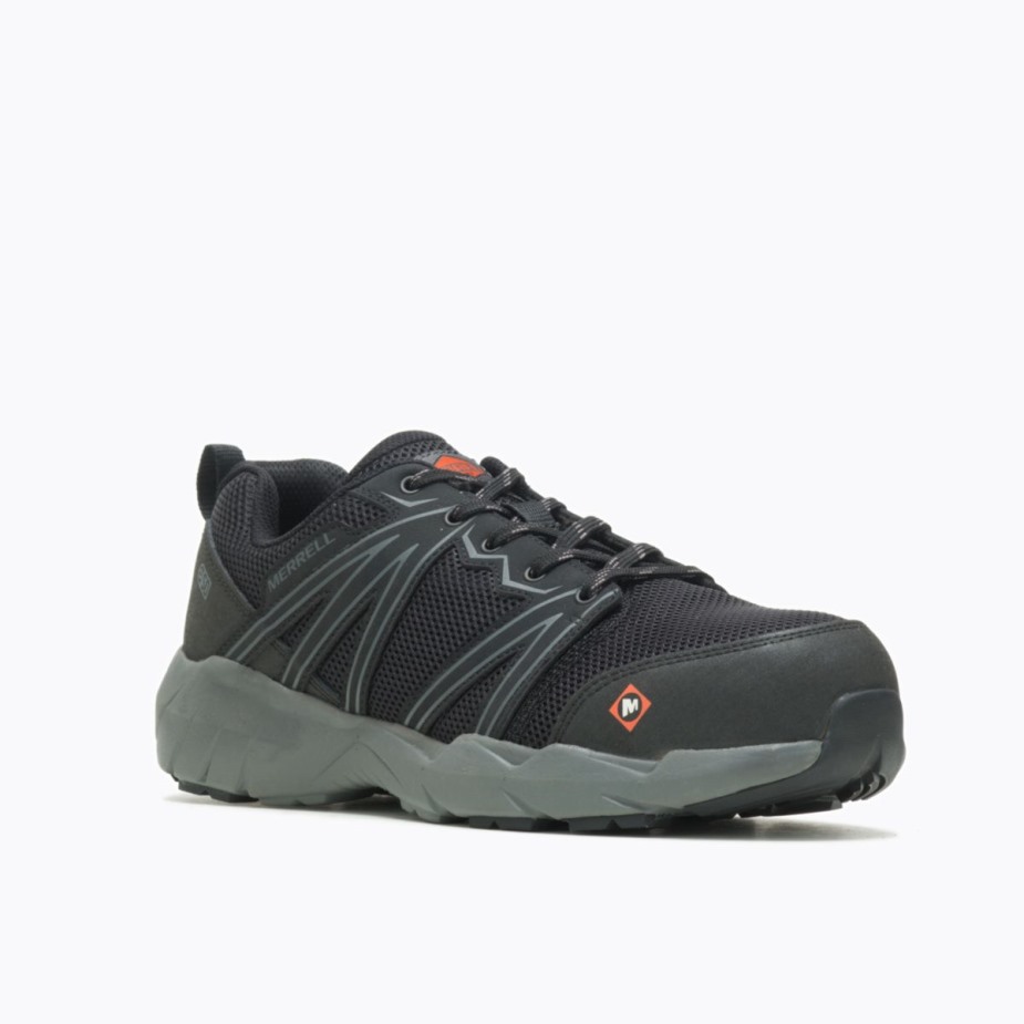 Férfi Fullbench Superlite Alu Toe Sd+ Munkacipő Fekete Merrell