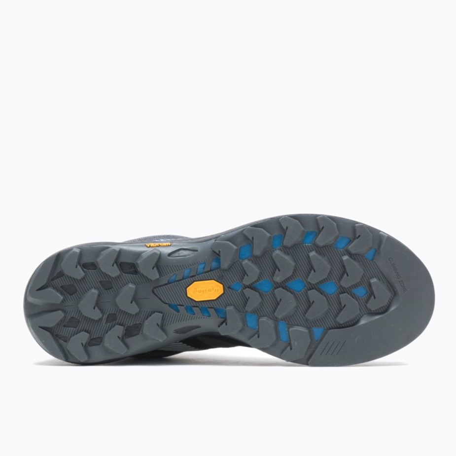 Férfi Mqm 3 Mid Gore-tex Merrell Rock Kék