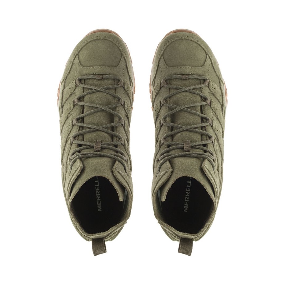 Férfi Moab 2 Decon Mid Olive Merrell