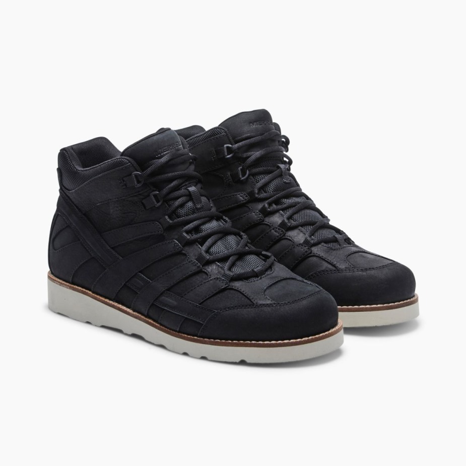 Férfi Moab 2 Mid Craft Black Merrell