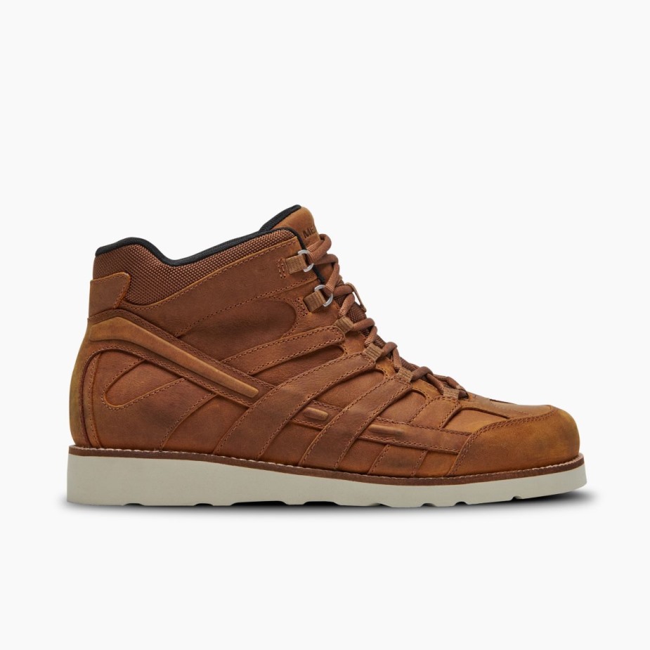 Férfi Moab 2 Mid Craft Merrell Tölgy