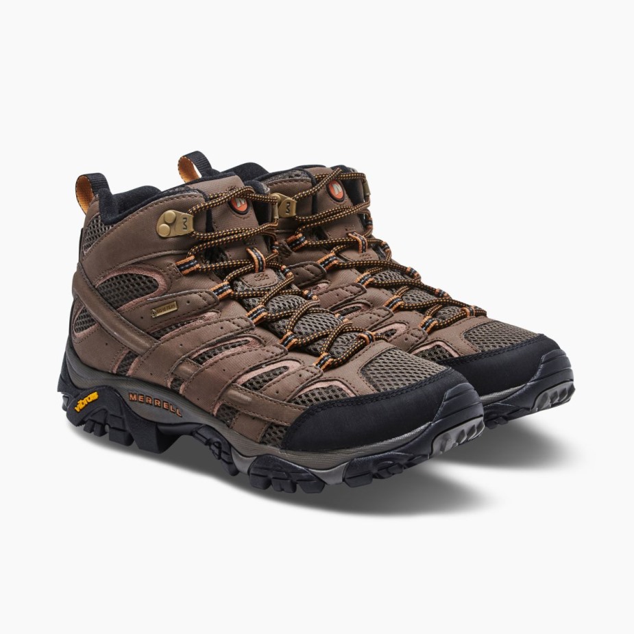 Férfi Moab 2 Mid Gore-tex Merrell Föld