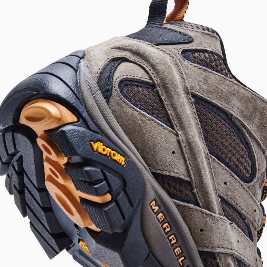 Férfi Moab 2 Mid Ventilátor Diós Merrell