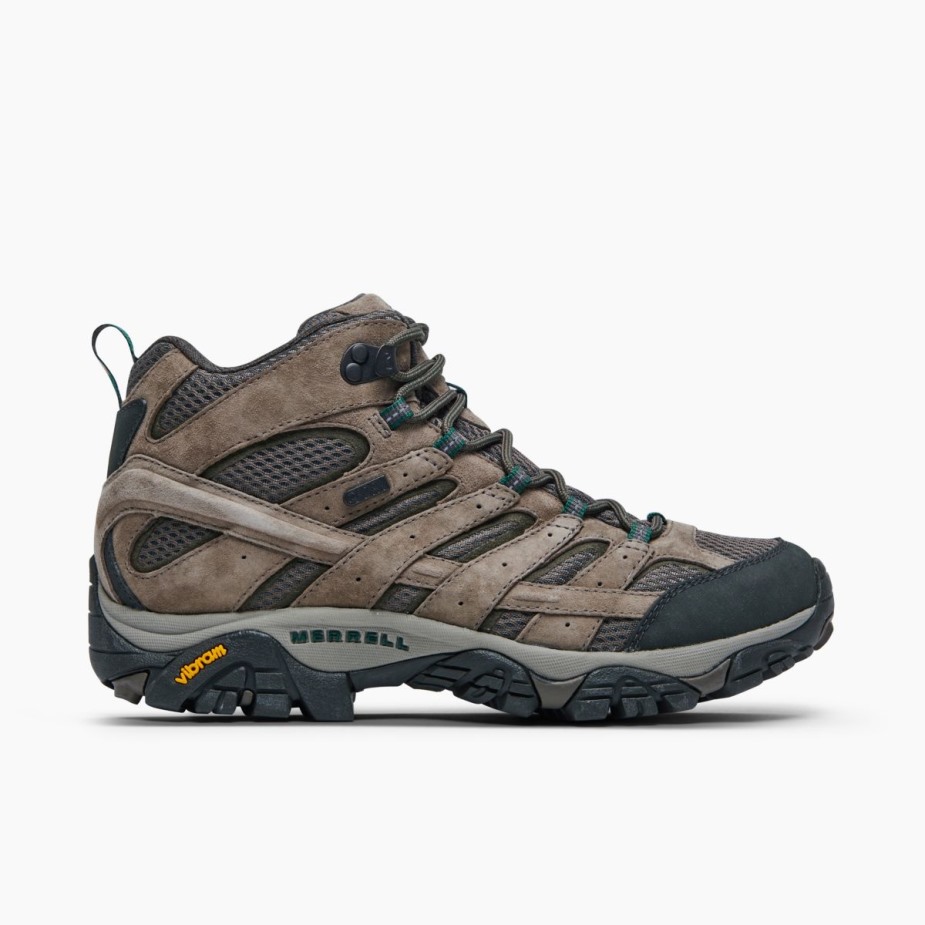Férfi Moab 2 Mid Vízálló Boulder Merrell