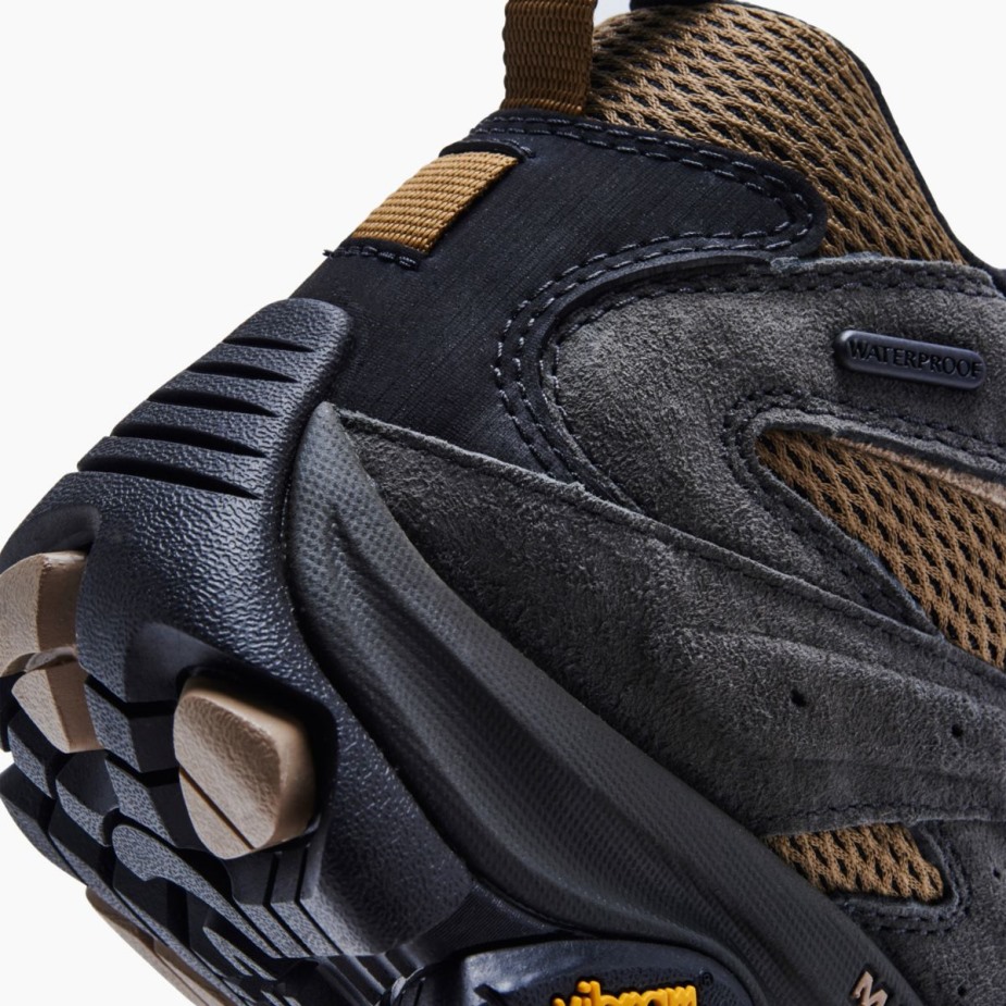 Férfi Moab 3 Mid Vízálló Merrell Butternut Beluga