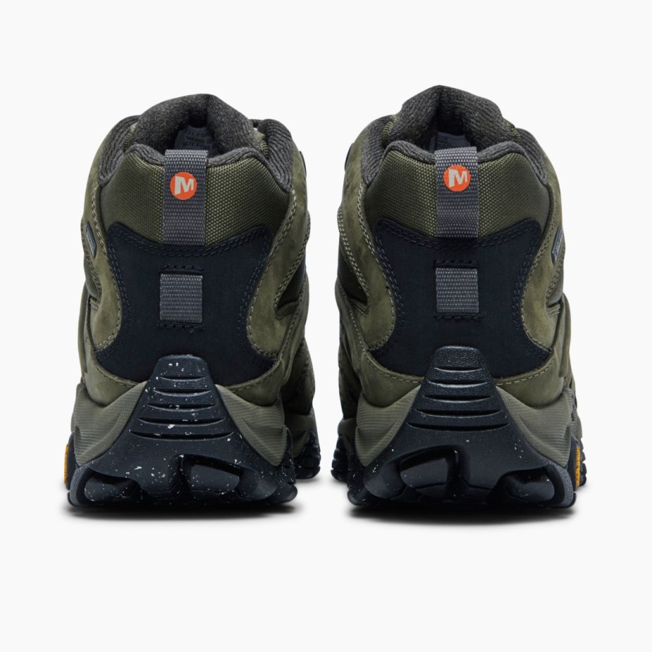 Férfi Moab 3 Smooth Mid Gore-tex Olive Merrell