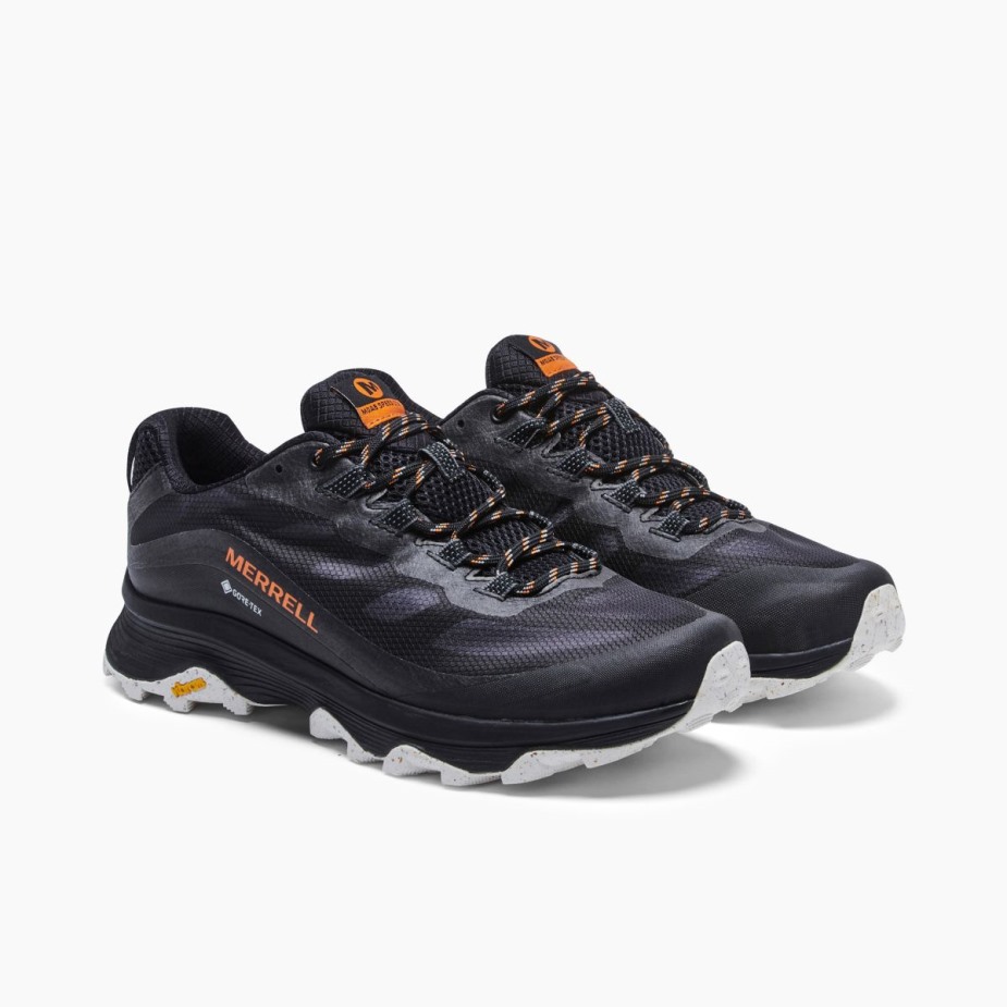 Férfi Moab Speed Gore-tex Merrell Fekete