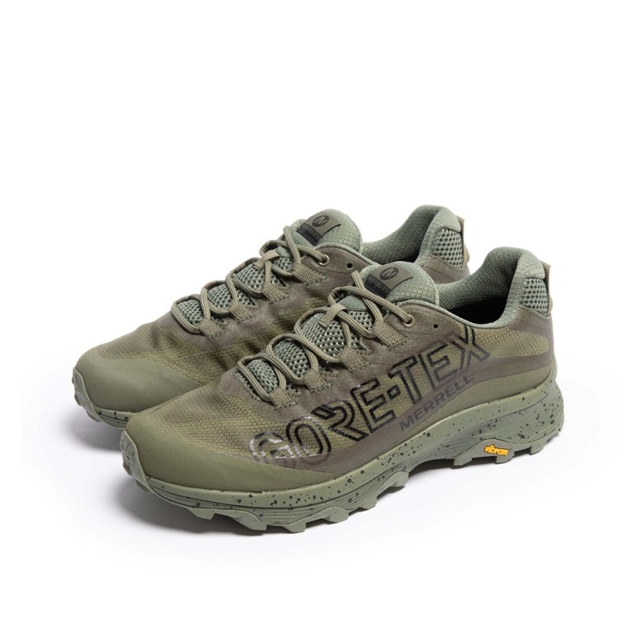 Férfi Moab Speed Gore-tex Se Merrell Lichen