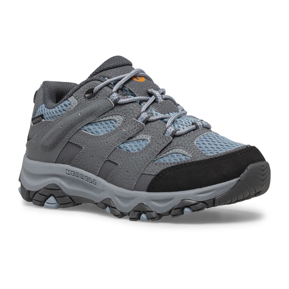 Merrell Big Kid's Moab 3 Alacsony Csipkés Vízálló Tornacipő Altitude