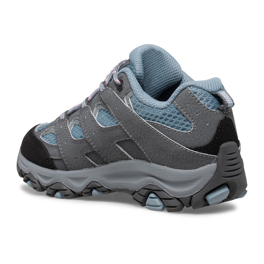 Merrell Big Kid's Moab 3 Alacsony Csipkés Vízálló Tornacipő Altitude
