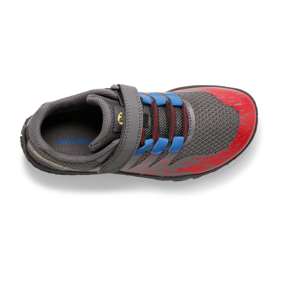 Merrell Nagy Gyerek Trail Kesztyű 5 A/c Cipő Szürke Elsődleges