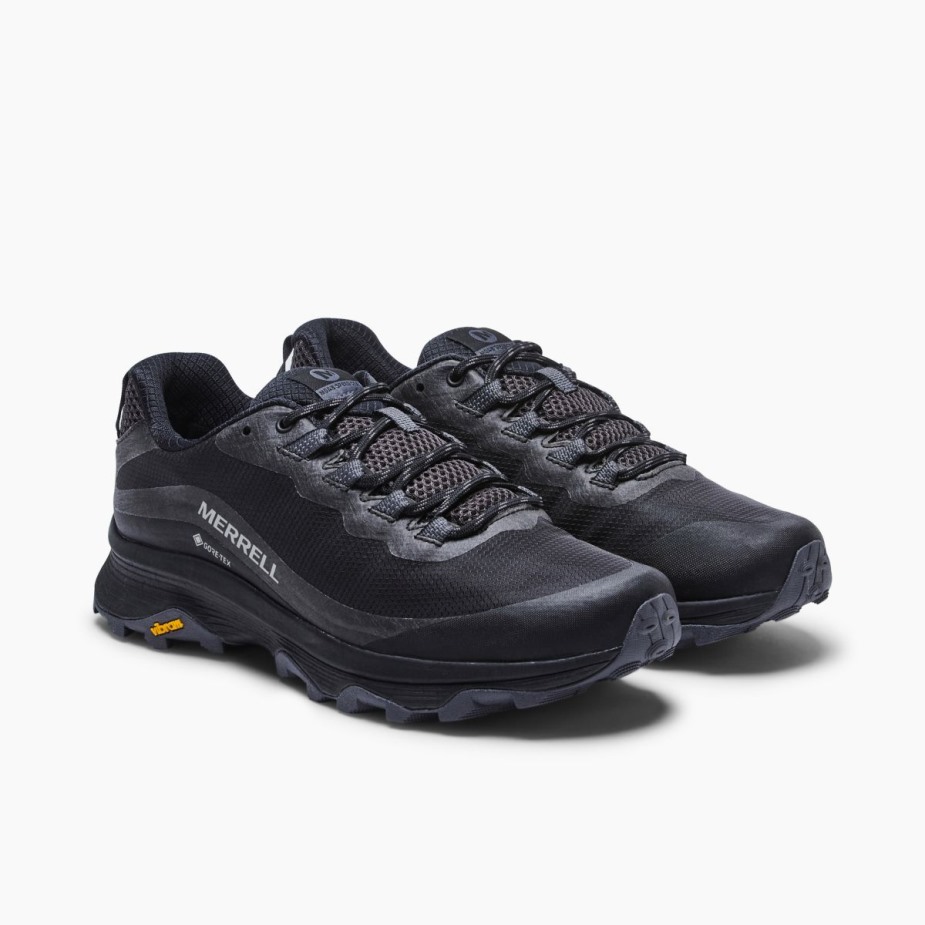 Merrell Fekete Aszfalt Férfi Moab Speed Gore-tex