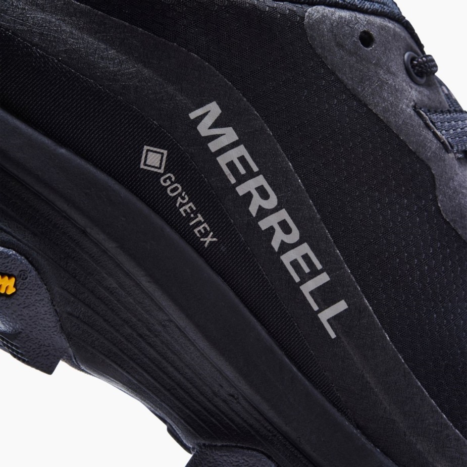 Merrell Fekete Aszfalt Férfi Moab Speed Gore-tex