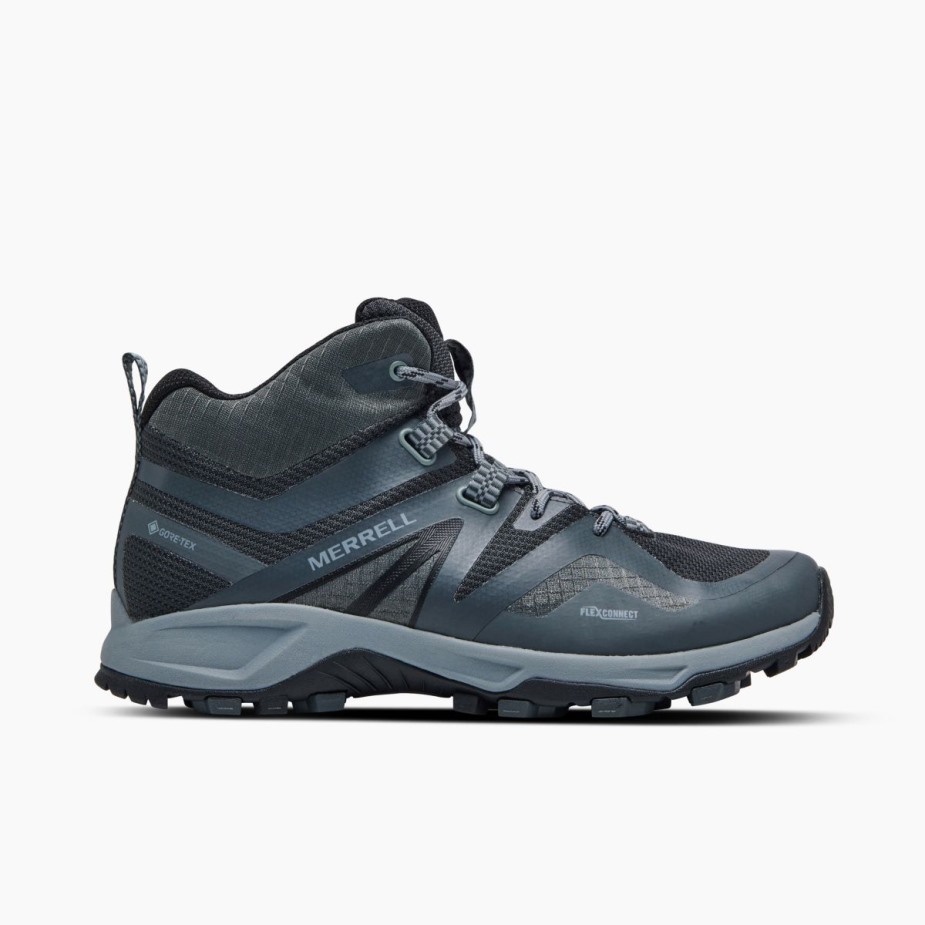 Merrell Fekete Szürke Férfi Mqm Flex 2 Mid Gore-tex