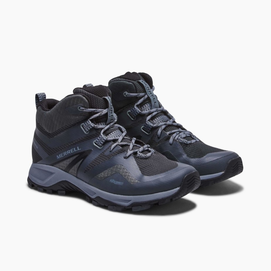Merrell Fekete Szürke Férfi Mqm Flex 2 Mid Gore-tex