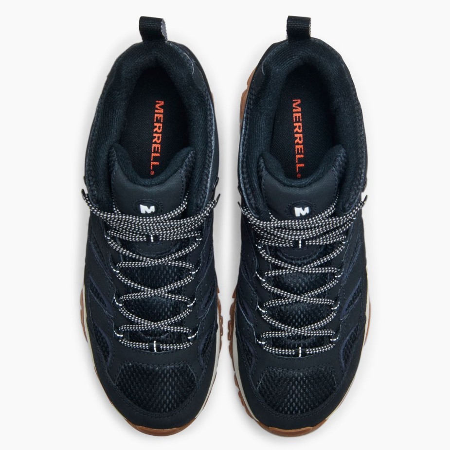 Merrell Fekete Gumi Férfi Moab 2 Mid Gore-tex
