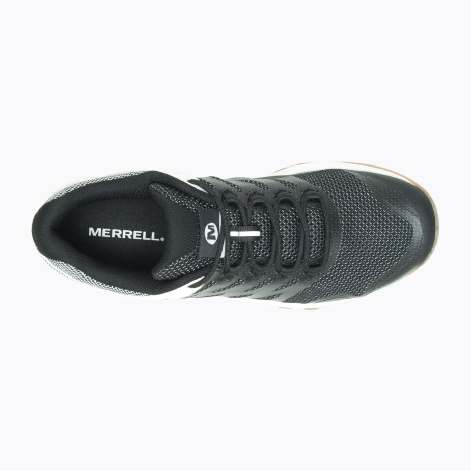 Merrell Fekete Fehér Férfi Nova 2 Eco Festék Széles Szélességben