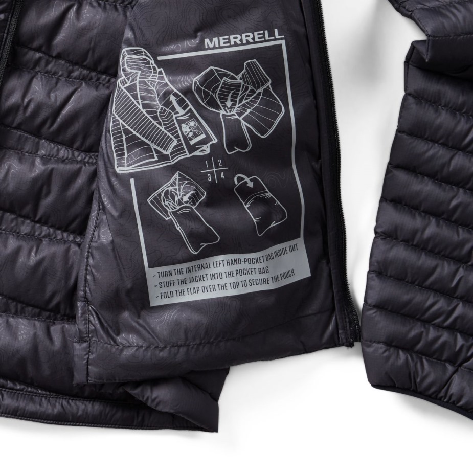 Merrell Fekete Női Ridgevent&trade Thermo Kabát