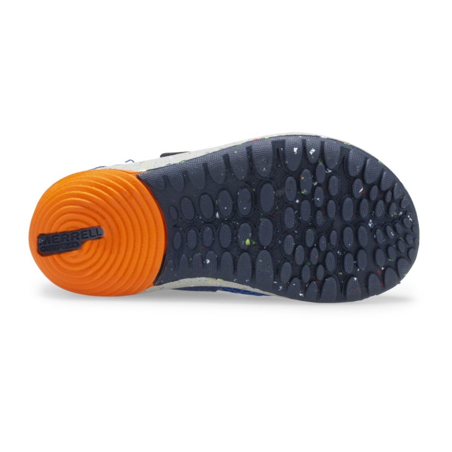 Merrell Kék Narancssárga Kisgyerek Csupasz Step® H2o Tornacipő