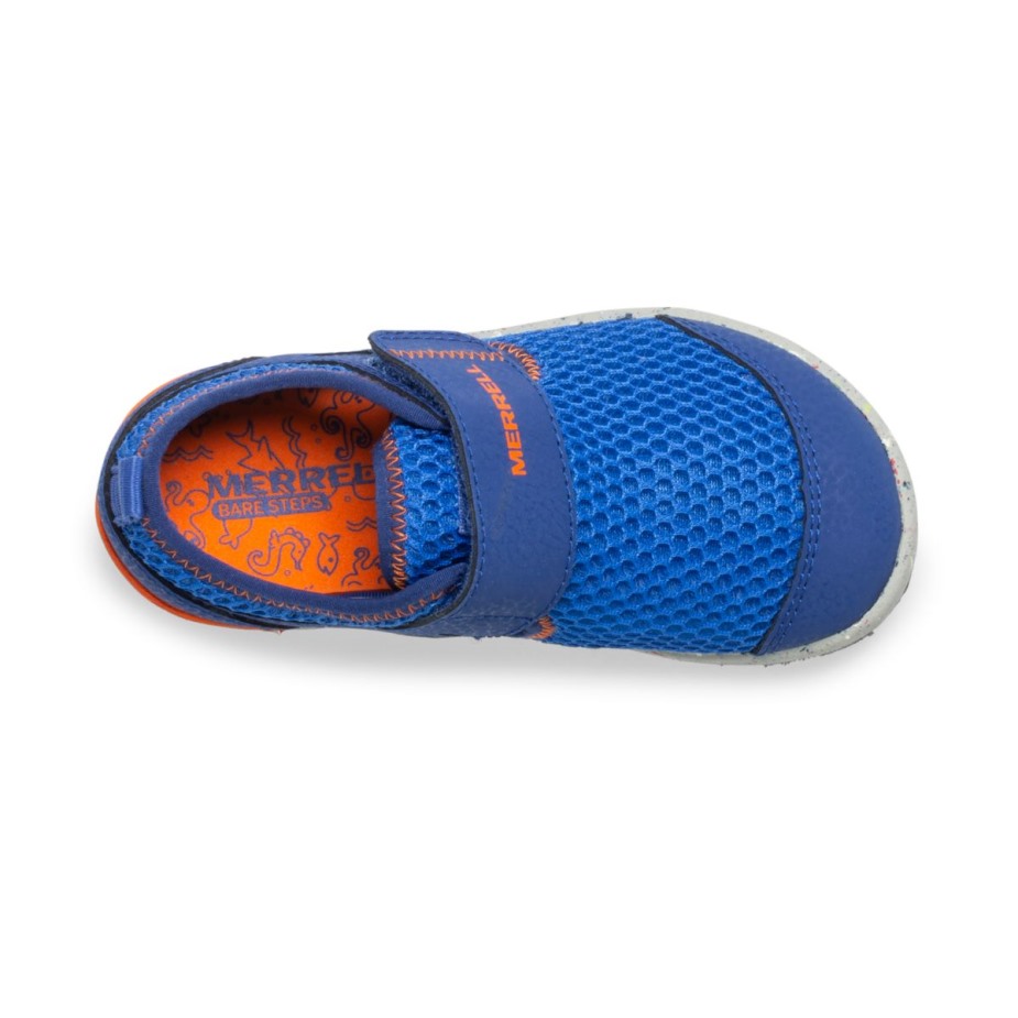 Merrell Kék Narancssárga Kisgyerek Csupasz Step® H2o Tornacipő