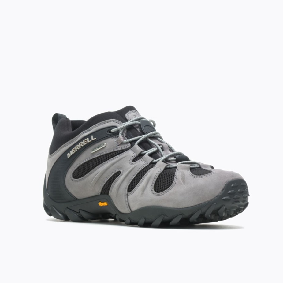 Merrell Charcoal Férfi Chameleon 8 Stretch Vízálló
