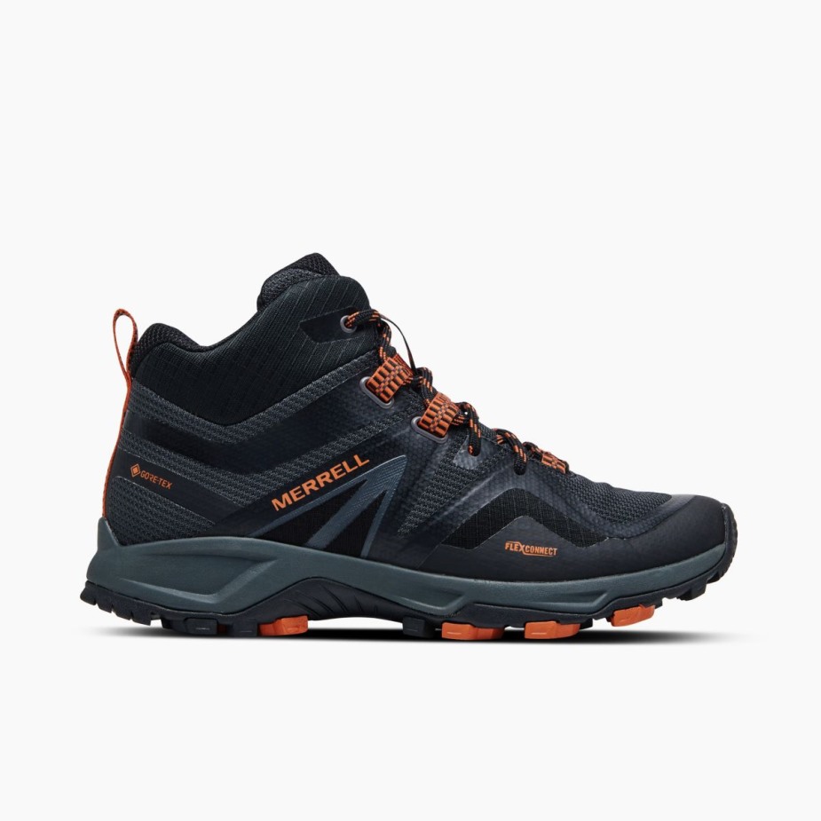 Merrell Férfi Mqm Flex 2 Mid Gore-tex égetett Gránit