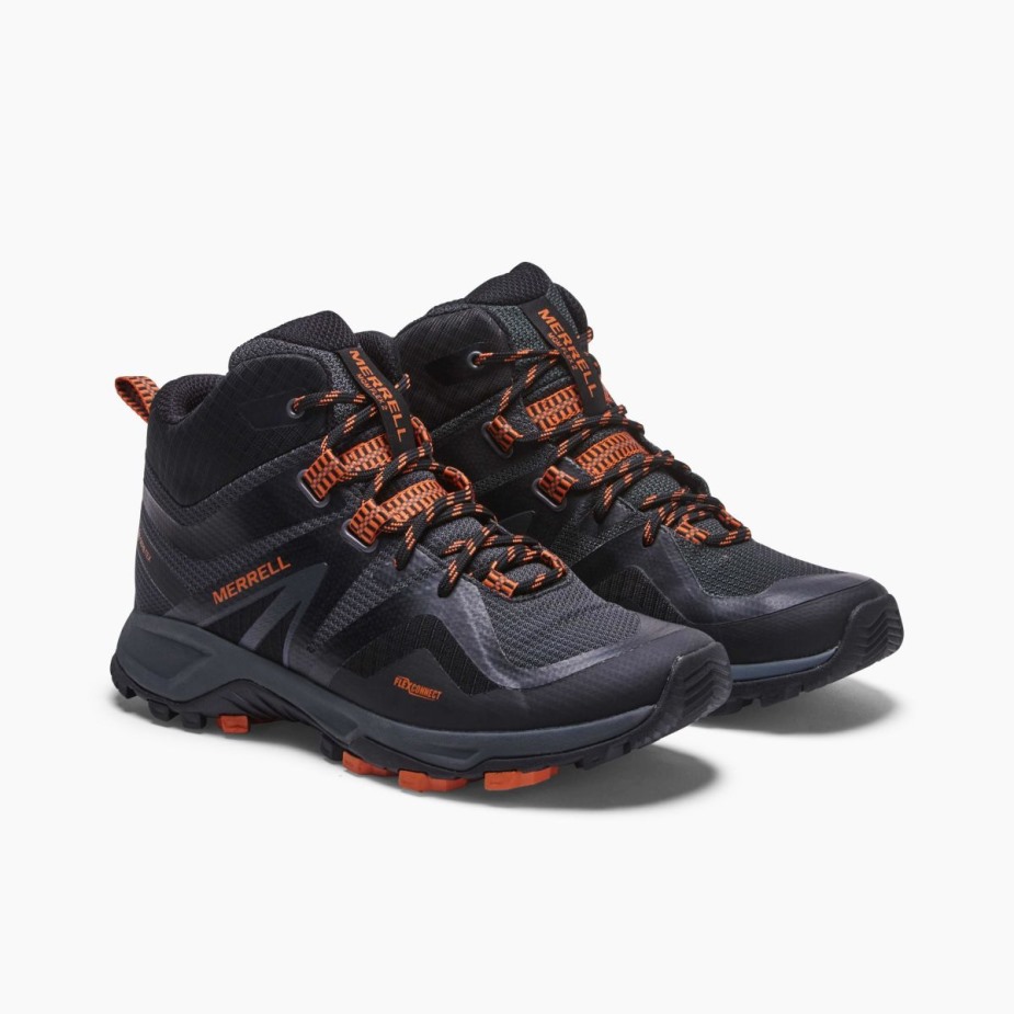 Merrell Férfi Mqm Flex 2 Mid Gore-tex égetett Gránit