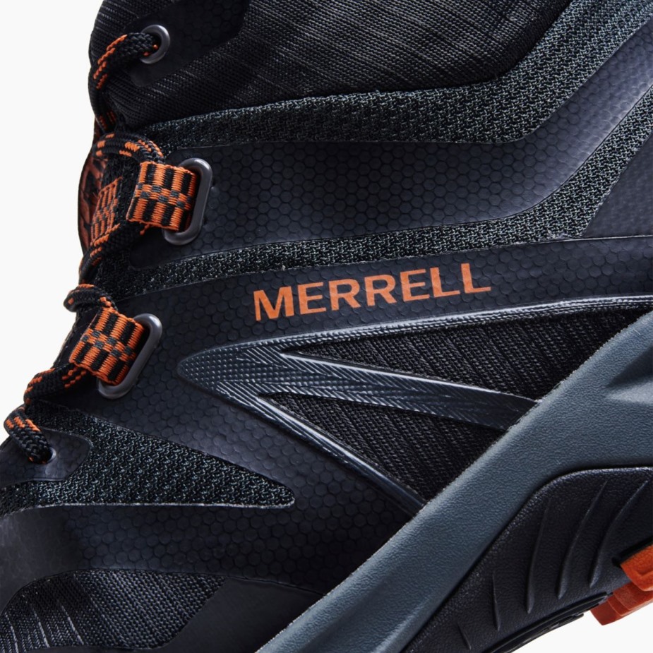 Merrell Férfi Mqm Flex 2 Mid Gore-tex égetett Gránit