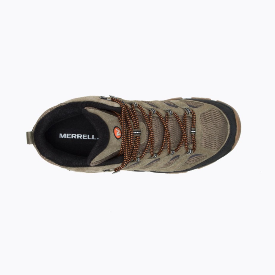 Merrell Férfi Moab 3 Mid Vízálló Oliva Gumi