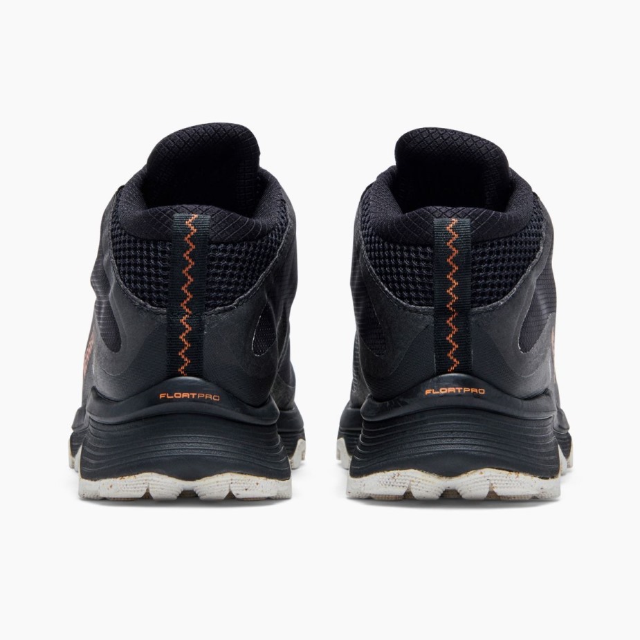 Merrell Férfi Moab Speed Mid Gore-tex Fekete