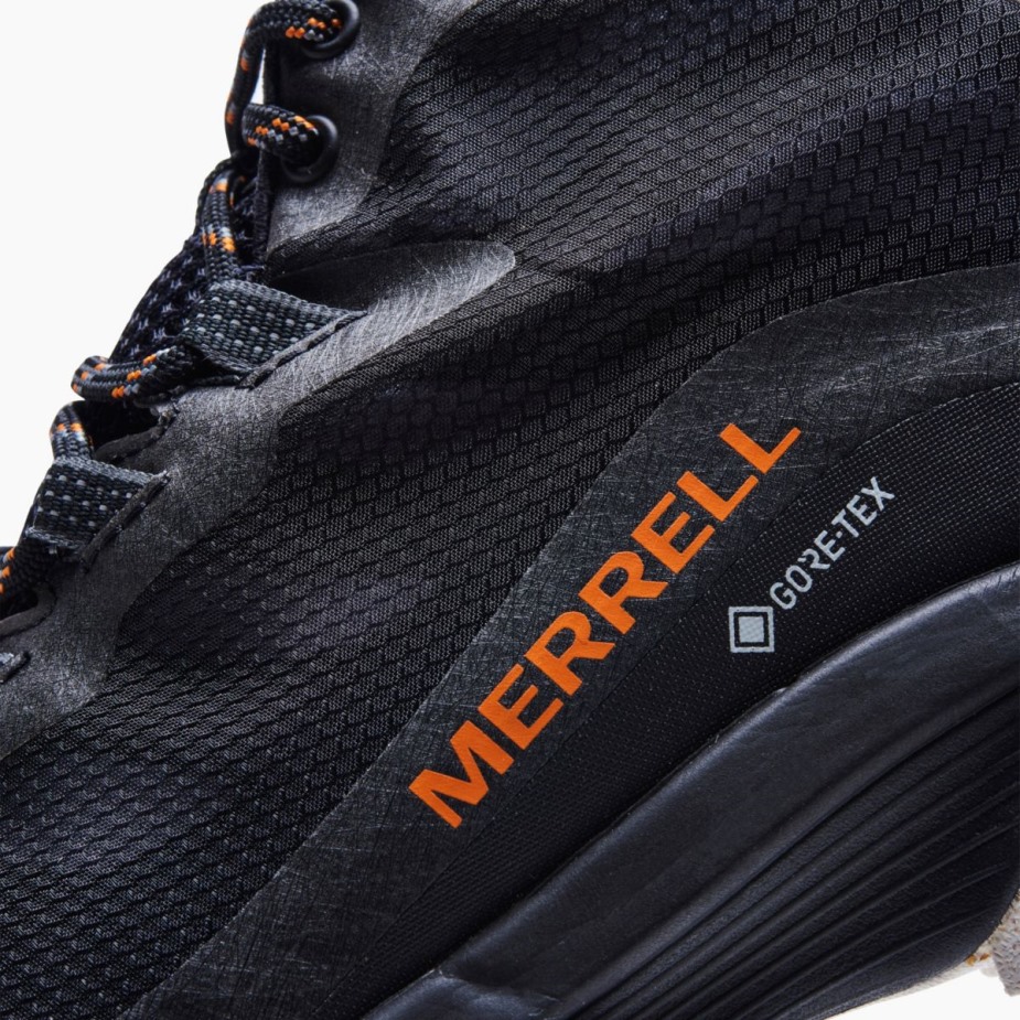 Merrell Férfi Moab Speed Mid Gore-tex Fekete