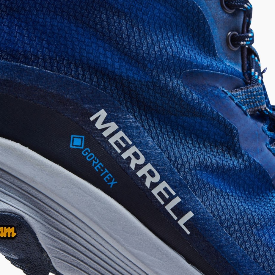 Merrell Haditengerészet Férfi Moab Sebessége Közepes Gore-tex
