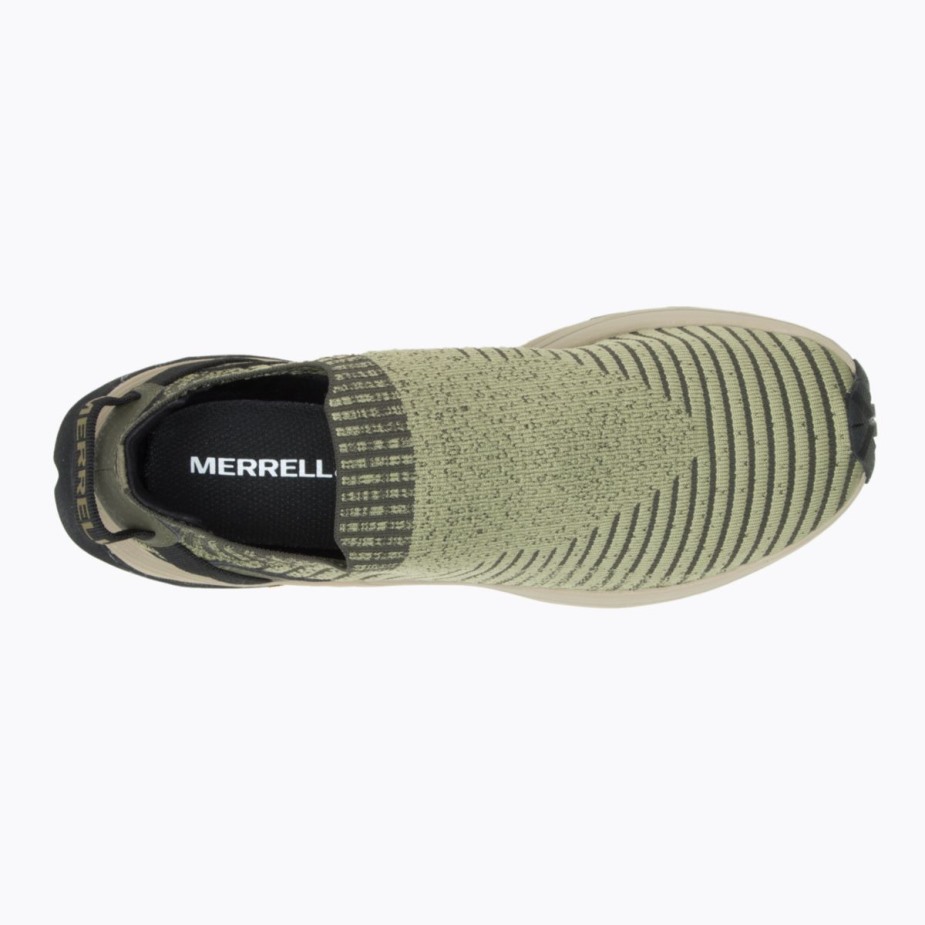 Merrell Olive Férfi Embark Tornacipő Moc Széles Szélességű