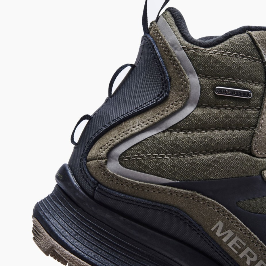 Merrell Olive Férfi Moab Speed Thermo Mid Vízálló