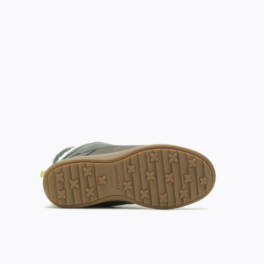 Merrell Olive Női Snowcreek Sport Középcipzáras Polar Vízálló