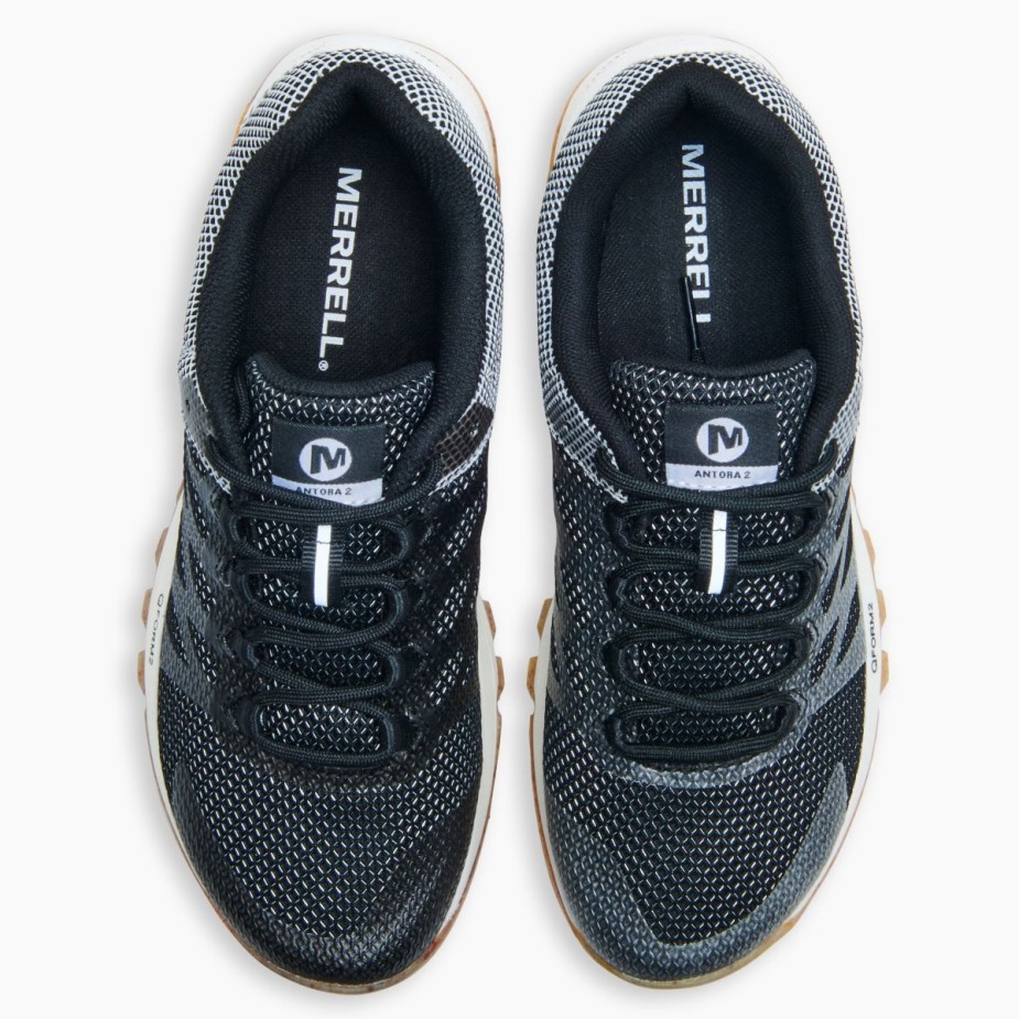Merrell Női Antora 2 Eco Festék Széles Szélességű Fekete Fehér