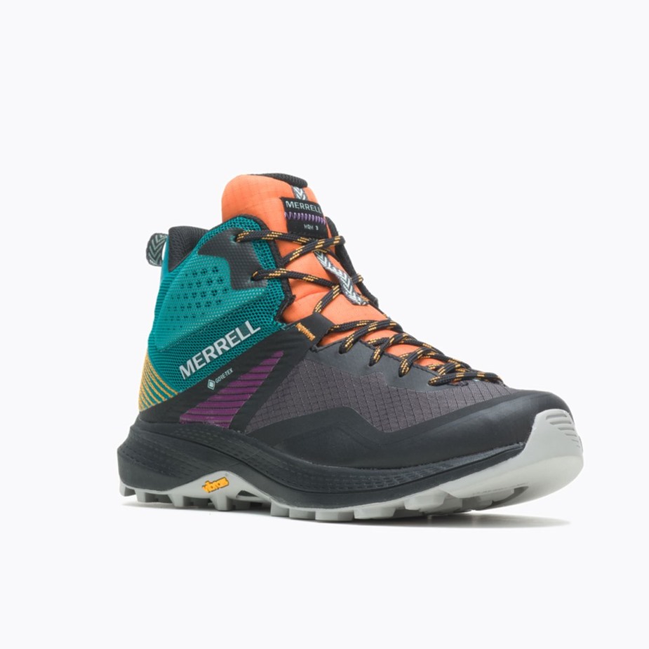 Merrell Női Mqm 3 Közepes Gore-tex Mandarin Kékeszöld