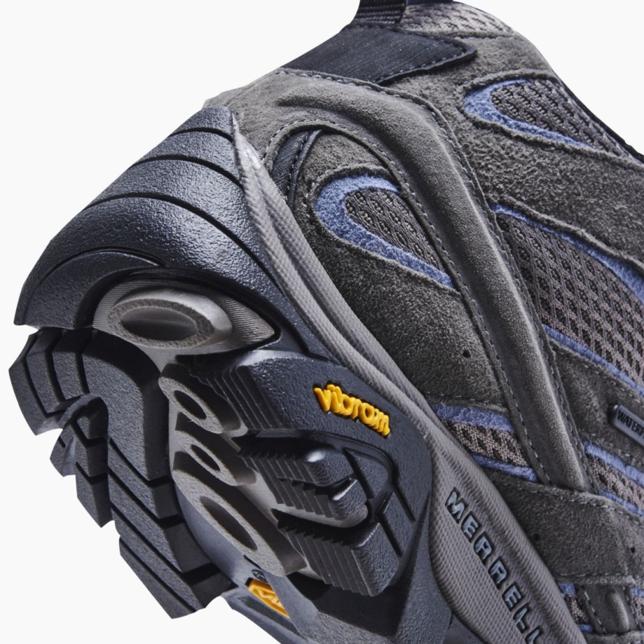 Merrell Női Moab 2 Mid Vízálló Széles Szélességű Gránit