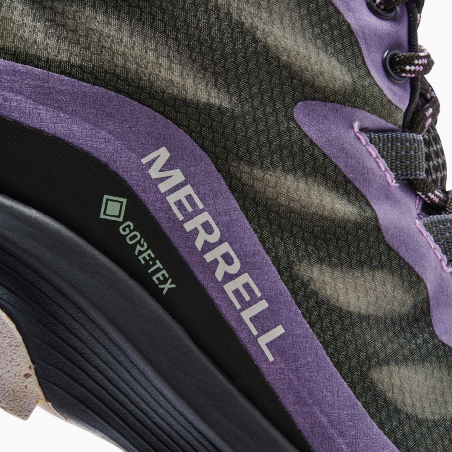 Merrell Női Moab Speed Mid Gore-tex Lichen