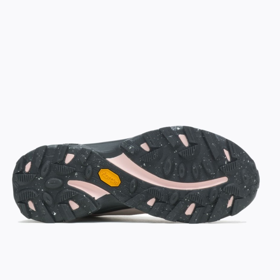 Merrell Női Moab Speed Mid Gore-tex X Izzadt Betty Fehér Rózsaszín
