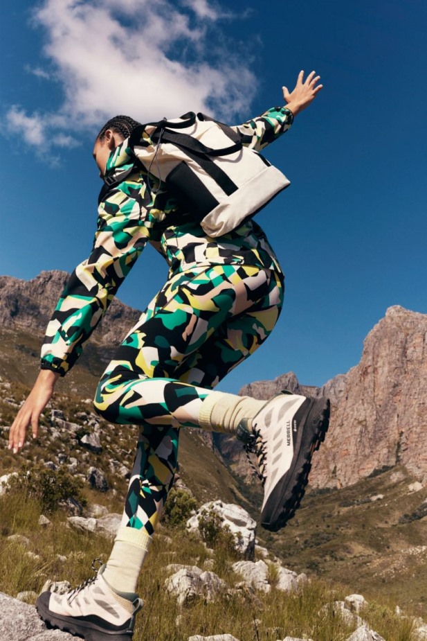 Merrell Női Moab Speed Mid Gore-tex X Izzadt Betty Fehér Rózsaszín