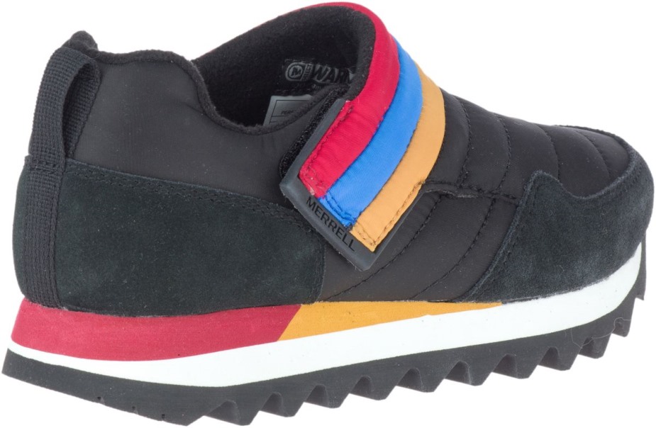 Női Alpesi Moc Pántos Polar Retro Black Merrell