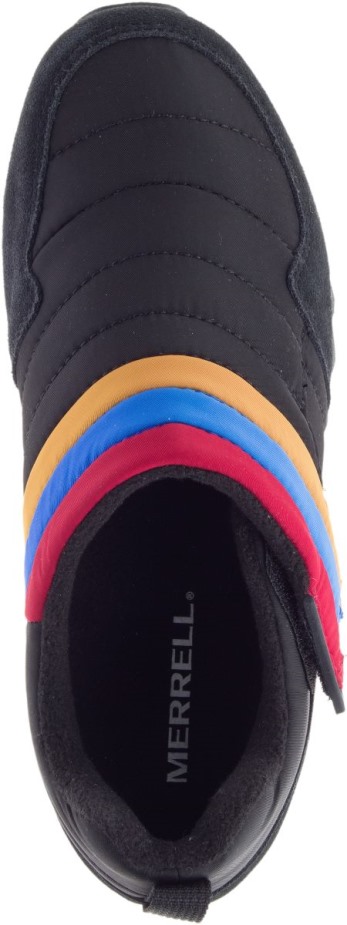 Női Alpesi Moc Pántos Polar Retro Black Merrell