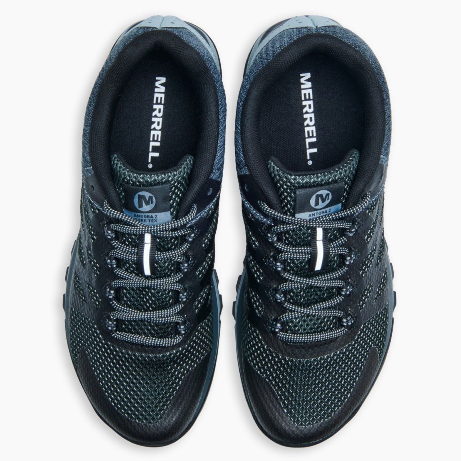 Női Antora 2 Gore-tex Széles Szélességű Merrell Fekete