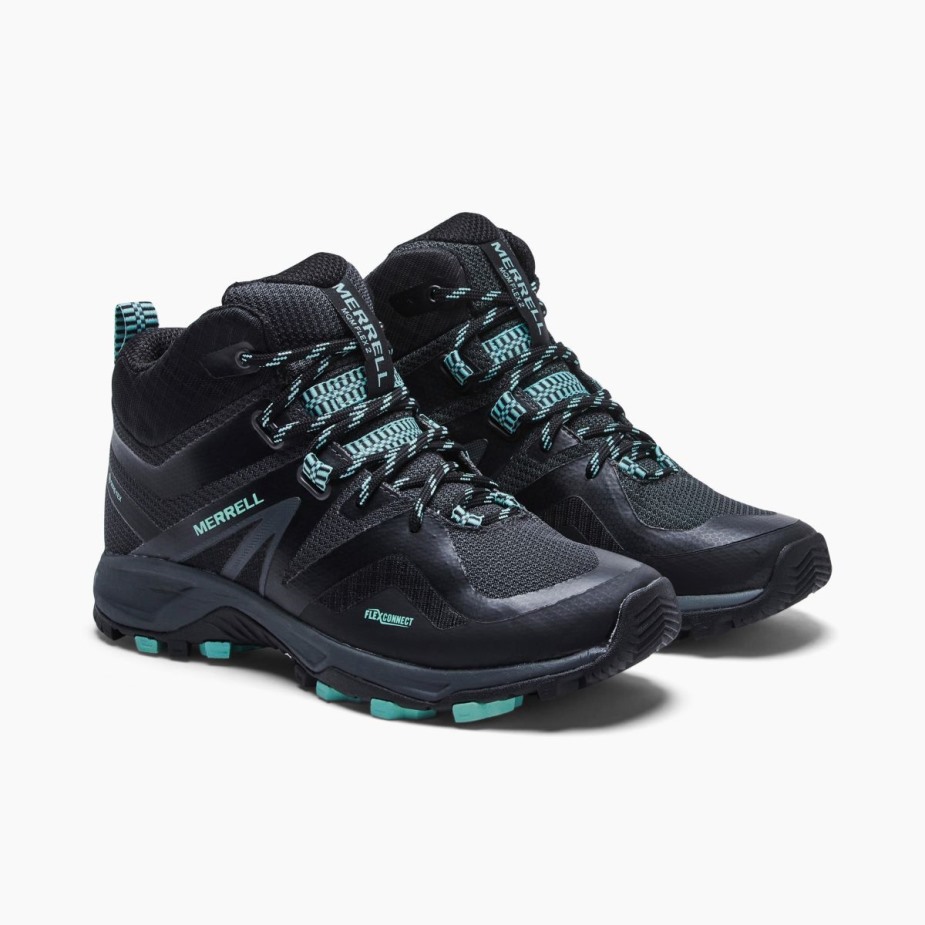 Női Mqm Flex 2 Mid Gore-tex Merrell Gránit Hullám